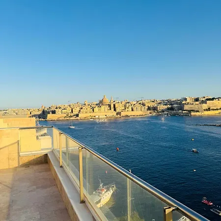 Appartamento Valletta View With Mspa Jacuzzi On Terrace & Seaview Penthouse *
